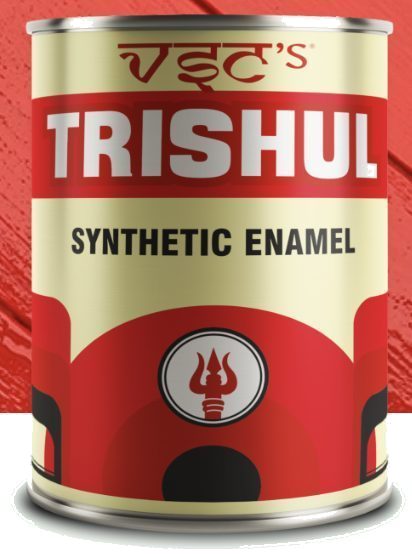 Trishul Synthetic Enamel tin