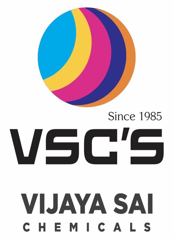 VSC's, Vijaya Sai Chemicals, since 1985 logo